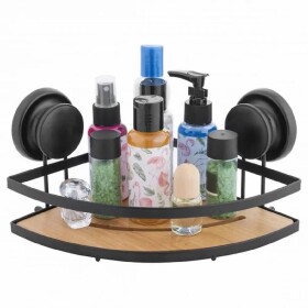 Košík bambus rohový na přísavky gavi-bn1