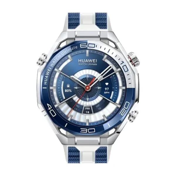 Huawei Watch Ultimate 2 modrá / Chytré hodinky / 1.5" LTPO AMOLED / GPS / BT 5.2 / NFC / 20 ATM (55020GAY)