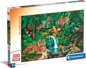 Clementoni PUZZLE Útočiště v džungli