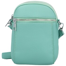 Trendy dámská koženková crossbody kabelka Kirké, světle modrá