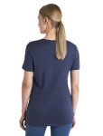 ICEBREAKER Wmns Merino 150 Tech Lite III SS Scoop Tee Icebreaker Logo Reflections, Graphite velikost: S