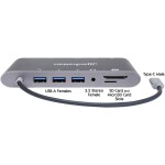 I-Tec Thunderbolt 3/USB-C Dual 4K Docking Station + USB-C to DisplayPort Cable (1,5 m) + Power Delivery 60W TB3HDMIDOCKPD