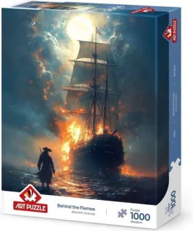 ART PUZZLE 41003 Puzzle Za plameny