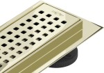 MEXEN/S - Flat M08 odtokový žlab 80 cm zlatý 1525080-15