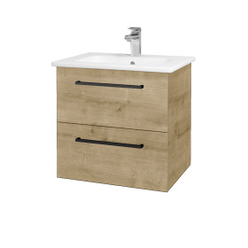 Dřevojas - Umyvadlová skříňka GIO SZZ2 60 - D09 Arlington / Úchytka T06 / D09 Arlington 146344H