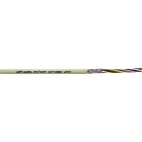 LAPP 34307/1000 datový kabel UNITRONIC LIYCY 7 x 0.14 mm² šedá 1000 m