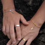 Pánský náramek Osvaldo - ocelový řetízek, chirurgická ocel, Stříbrná 15 cm + 2 cm (prodloužení)