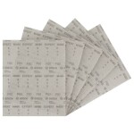 Bosch Accessories 2608902503 2608902503 brusná síť pro orbitální brusku Zrnitost 80 5 ks