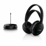 Rozbaleno - Philips SHC5200/10 černá / Bezdrátová sluchátka / RF / rozbaleno (SHC5200/10.rozbaleno)