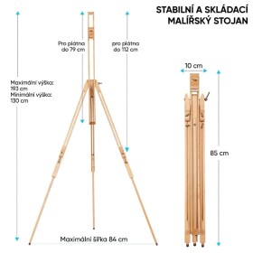 Mabef M/29 plenérový malířský stojan
