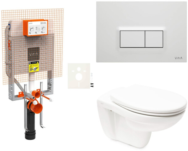 SAT - Závěsný WC set k zazdění VitrA Normus SIKOVZNOR54600 SIKOVZNOR54600