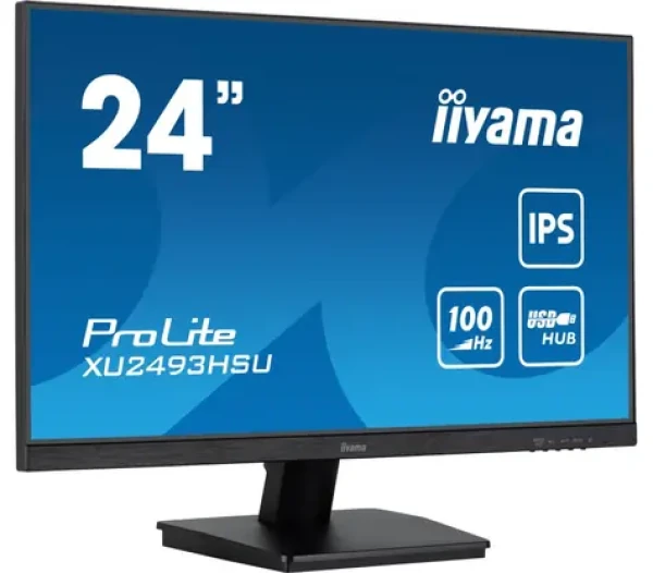 24" IIYAMA ProLite XU2493HSU-B7 černá / IPS / 1920x1080 / 16:9 / 1ms / 1300:1 / 300cd / HDMI / DP (XU2493HSU-B7)