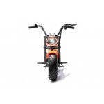Mamido Dětská elektrická motorka Chopper Warrior 36V oranžová