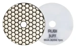 RUBI Leštící pad pryskyřičný 100mm / Leštící pad / suché leštění / kámen, dlažba (62977)