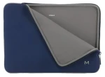 Mobilis Skin Sleeve tmavě modrá a šedá / Pouzdro na notebook / 14-16" / neopren (049022)