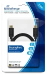 MediaRange DisplayPort 2m černá / Propojovací kabel / DisplayPort 1.2 / 4096x2160 / 10 Gbit/s (MRCS159)