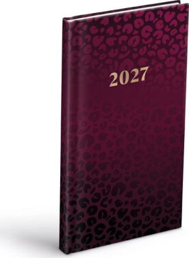 Diář 2027 T806 Lamino 4 90x170mm