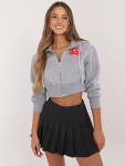 Mikina CLM BL 1331.02P šedá XL