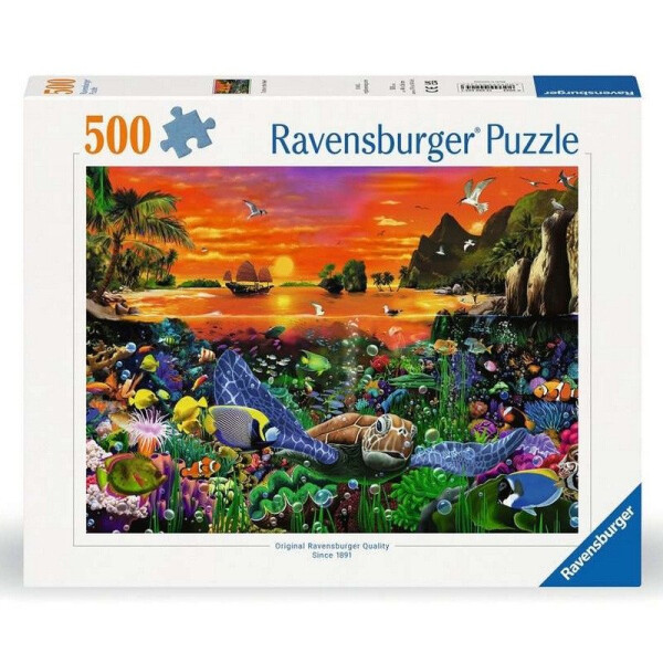 Puzzle Pod vodou 500 dílků