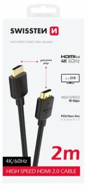 SWISSTEN Kabel HDMI 2.0 HDMI 2.0 4K 60Hz