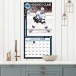 JF Turner Kalendář Utah Mammoth NHL 2026 Wall Calendar