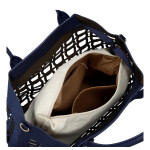 Moderní dámská kabelka na rameno Margita, modrá