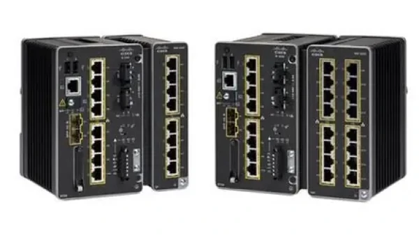 Cisco Catalyst IE3300 Rugged Series / Průmyslový switch / Modulární / PoE / Network Essentials (IE-3300-8P2S-E)