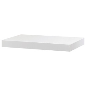 Polička, mdf, bílá, P-023 WT2