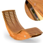 DBA Zahradní ergonomické lehátko BENY z akácie