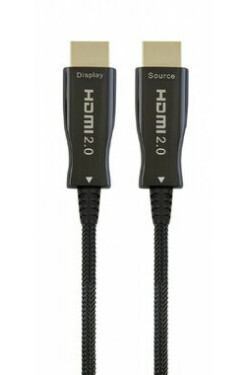 Gembird CCBP-HDMI-AOC-20M Premium kabel HDMI-M - HDMI-M 20m černá / stíněný / zlacené kontakty / vysokorychlostní (CCBP-HDMI-AOC-20M)