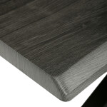 Jídelní stůl 180x90cm, mdf, šedý dub, HT-F4618 GREY