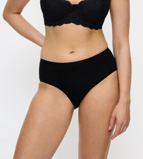 Dámské kalhotky Sense Of Cotton Midi - BLACK - černé 0004 - TRIUMPH BLACK 44