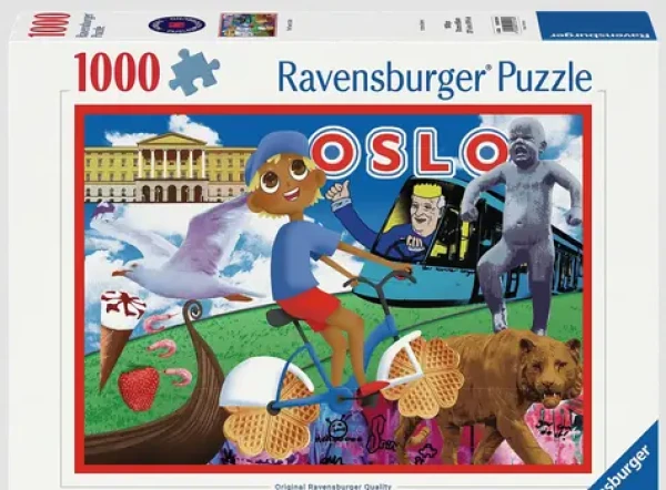 RAVENSBURGER Puzzle Oslo, Norsko