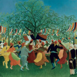 Nástěnný kalendář poznámkový 2027 Notique Henri Rousseau, 30 x 30 cm
