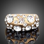 Prsten Swarovski Elements Amedeo, 54 Bílá/čirá