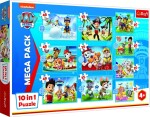 TREFL Puzzle 10v1 Paw patrol - Spolehlivý tým