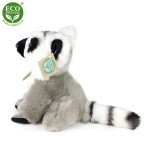 Plyšový lemur sedící 18 cm