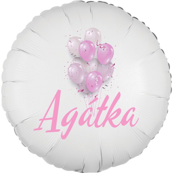 Agátka - balónek se jménem - Balonky.cz Agátka - balónek se jménem - Balonky.cz