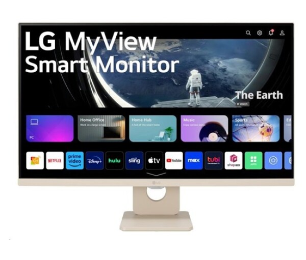 LG MT IPS LED 27" 27SR50F - IPS panel, SMART, 1920x1080, 2xHDMI, 2x USB, repro, webOS, bezova barva EDF_1391200