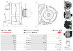 Alternátor A3056