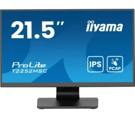 22" IIYAMA ProLite T2252MSC-B2AG černá / IPS / 1920x1080 / 16:9 / 5ms / 1000:1 / 215cd / repro / HDMI / DP (T2252MSC-B2AG)