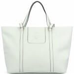 Elegantní dámská kožená kabelka na rameno Katana Zafiris, bílá