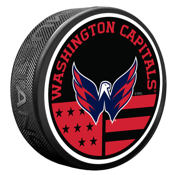 Mustang Puk Washington Capitals NHL American Flag Pat Puck