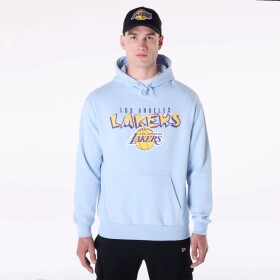 New Era Pánská mikina Los Angeles Lakers NBA Block Graphic Oversized Hoodie Velikost: XL