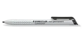 Staedtler Lumocolor non-permanent černá / Popisovač / kulatý hrot 3 mm / zasouvací (768N-9)