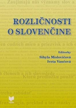 Rozličnosti slovenčine