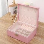Verk Elegantní šperkovnice a organizér na bižuterii - růžová