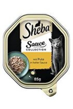 Sheba vanička Sauce Collection krůtí 85g