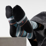 Dámské merino ponožky SMARTWOOL Women's Everyday Margarita Crew Socks, Dusty Teal velikost: 42-45 (L)