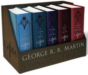 A Game of Thrones Leather - Cloth Boed Set - George Raymond Richard Martin